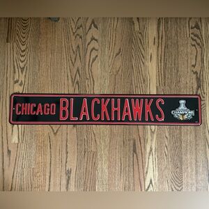 Chicago Blackhawk’s sign